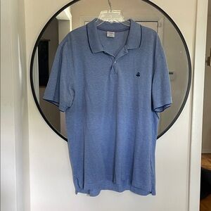 Brooks Brothers Blue Performance Polo XL Slim Fit